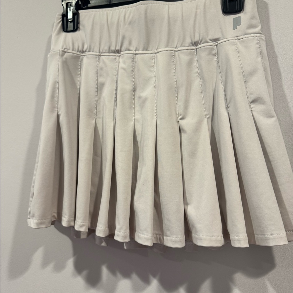 Prince Ivory Pleated Tennis Skirt Small